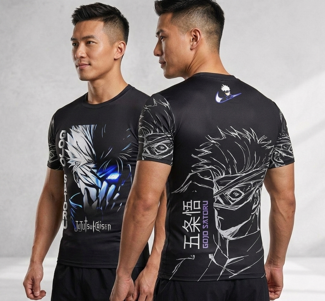 (Pack of 3) JJK Anime-Shirts - Image 2