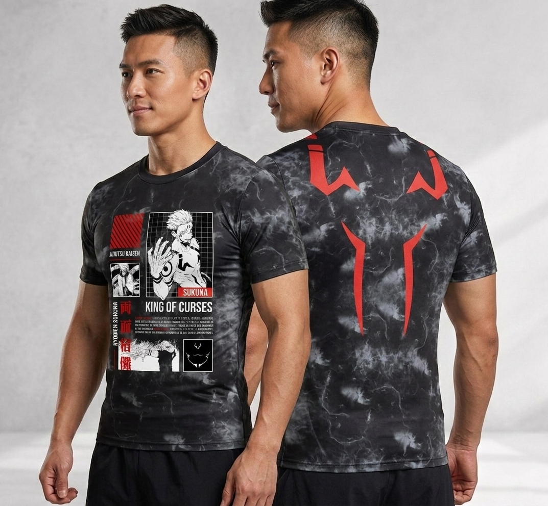 (Pack of 3) JJK Anime-Shirts - Image 3